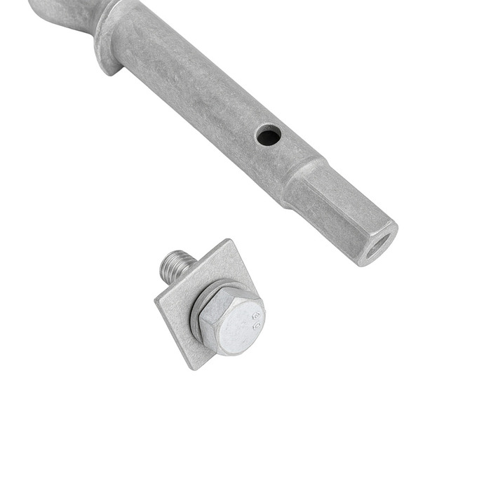 Markskruv Galvad Ø25 x 400 mm Hortus